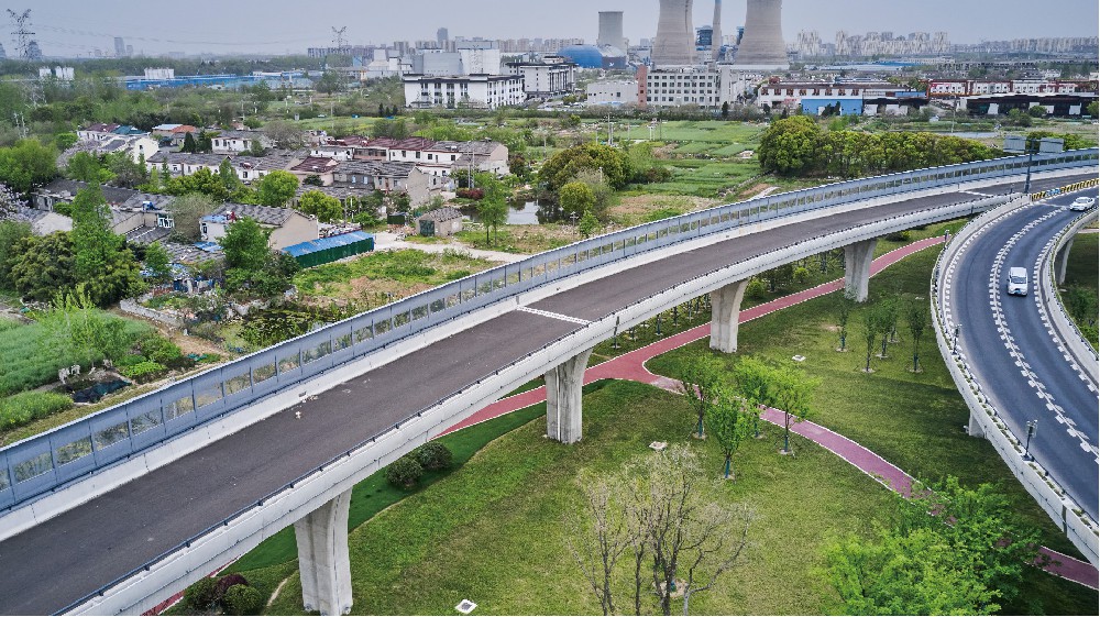 揚(yáng)州市江平快速路交安設(shè)施